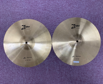 PLAYTECH(旧ZENN) (プレイテックゼン) / ZCH14 HIHAT ハイハットシンバル ペア A0423