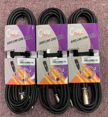 CLASSIC PRO (クラシックプロ) / MIX050 マイクケーブル 5m 3本セット A0630