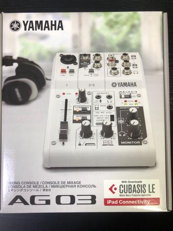 YAMAHA (ヤマハ) / AG03 配信用ミキサー オーディオインターフェイス   即納品 21年8月購入