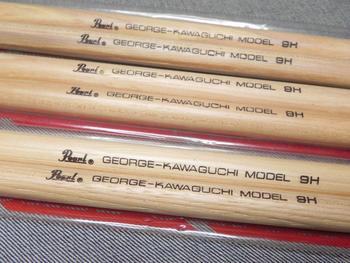 PEARL (パール) / y052●ジョージ川口モデル ドラムスティック 9H◇3セットで