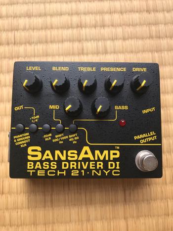 TECH21 (テック21) / Sansamp サンズアンプ/Bass Driver DI V2 定番プリアンプ　ベードラ
