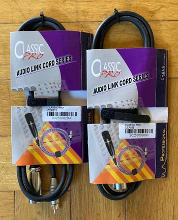 CLASSIC PRO (クラシックプロ) / CXR015 機材用ケーブル 2本 S0292