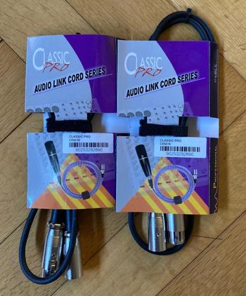 CLASSIC PRO (クラシックプロ) / CXX010 機材用ケーブル 2本 S0295