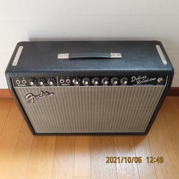 FENDER USA / 値下げ　極上美品！動作完動品！　 65DELUX REVERB　F/SWと未使用の専用純正カバー付き