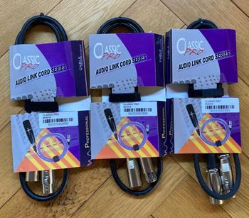 CLASSIC PRO (クラシックプロ) / MIX010 マイクケーブル 1m XLRキャノン 3本 S0296