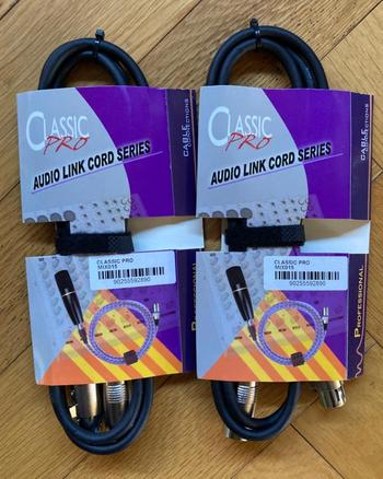 CLASSIC PRO (クラシックプロ) / MIX015 マイクケーブル 1.5m XLRキャノン 2本 S0297