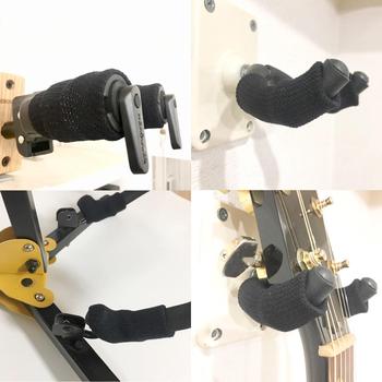 オリジナル商品 / 便利なギターハンガー、ギターラック用 保護バンド ４個セット/ハーキュレスなどに