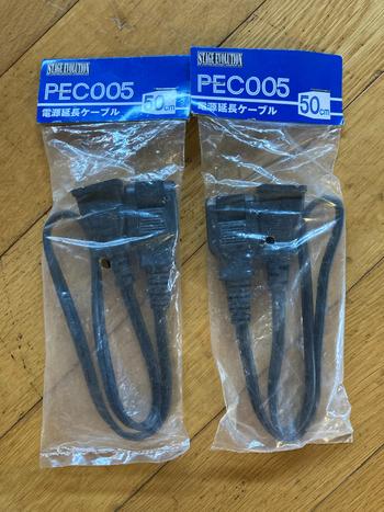 STAGE EVOLUTION (ステージエボリューション) / PEC005 2P-2P電源延長ケーブル 2本 S0286