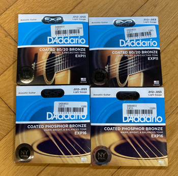 DADDARIO (ダダリオ) / EXP11 EXP16 アコースティックギター弦セット S0305