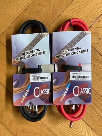 CLASSIC PRO (クラシックプロ) / GIC015R 楽器用ケーブル 2本セット S0309