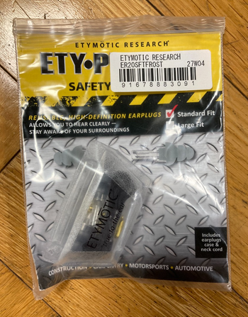 Etymotic (エティモティック) / ER20-SFT-Frost イヤープラグ(耳栓) スタンダードフィット S0322
