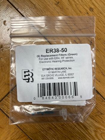 Etymotic (エティモティック) / ER38-50 交換用フィルター S0324