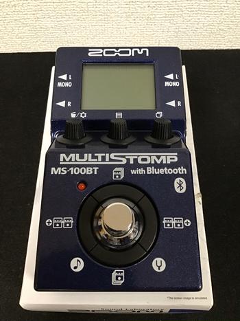 ZOOM (ズーム) / MS-100BT MultiStomp Guitar Pedal with Bluetooth