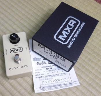 MXR (エムエックスアール) / Micro Amp M-133