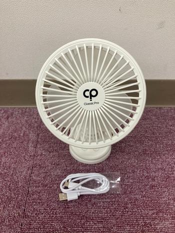 CLASSIC PRO (クラシックプロ) / CPF20WH 首振りタイプ ポータブル扇風機 ホワイト C0968