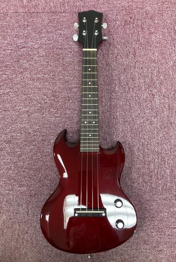 PLAYTECH (プレイテック) / PUK502 Red エレクトリック・ウクレレ 同等品 サンプル A0596