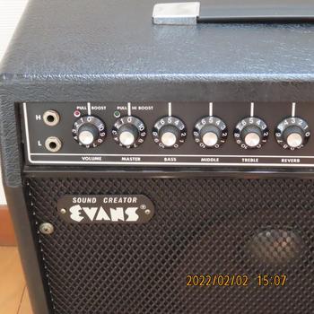 EVANS / ﾃﾞｯﾄﾞｽﾄｯｸ　希少！日本製ギターアンプ　EVANS　超美品で動作品