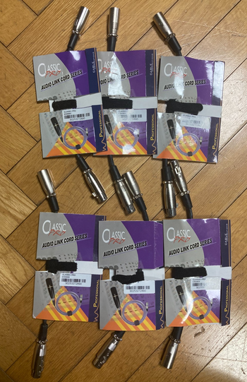 CLASSIC PRO (クラシックプロ) / CXX003 機材用ケーブル 30cm 6本 S0404