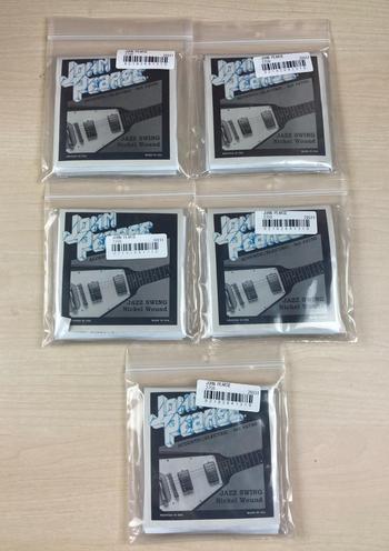 JOHN PEARSE (ジョンピアーズ) / 2750 エレキギター弦 5個セット D0009