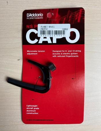 DADDARIO (ダダリオ) / PW-CP-02 アコースティックギター用カポタスト D0046