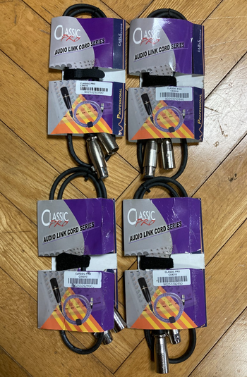 CLASSIC PRO (クラシックプロ) / CXX010 機材用ケーブル 1m 4本 S0406