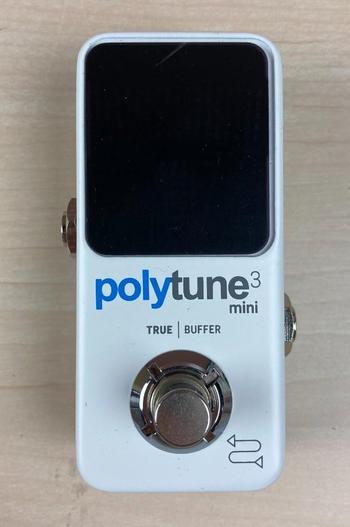 TC ELECTRONIC (ティーシーエレクトロニック) / POLYTUNE 3 MINI ペダルチューナー D0023