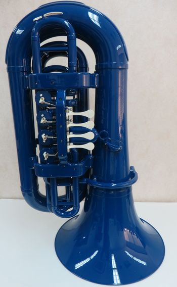 PLAYTECH (プレイテック) / チューバ プラスチック ブルー PTBB100BL C1023