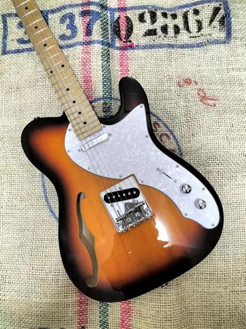 Showman / テレキャスターシンラインモデル　ブラウンサンバースト　セミオーダー品