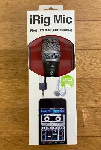 IK MULTIMEDIA (アイケーマルチメディア) / iRig Mic iPhone/iPod touch/iPad用コンデンサーマイク
