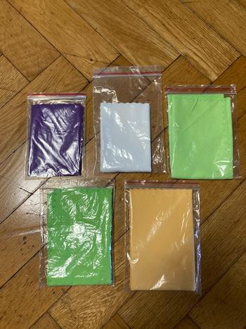 ノーブランド / 管楽器用クリーニングクロス 5枚セット 1/2 S0410