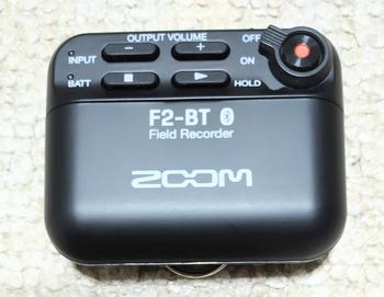 ZOOM (ズーム) / F2-BT/B フィールドレコーダー