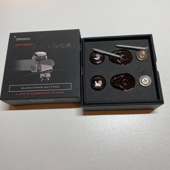 DADDARIO / PW-SLS-01 UNIVERSAL STRAP LOCK SYSTEM BLACK