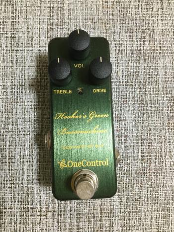 One Control (ワンコントロール) / Hooker's Green Bass Machine ベース用オーバードライブ