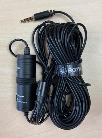 BOYA (ボーヤ) / BY-M1  スマホ・一眼レフ用ラベリアマイク D0275