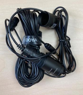 BOYA (ボーヤ) / BY-M1  スマホ・一眼レフ用ラベリアマイク D0276