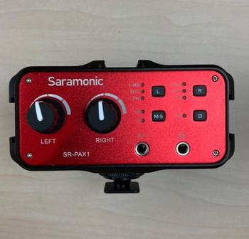 Saramonic (サラモニック) / SR-PAX1 カメラ用オーディオアダプター アクティブ D0279