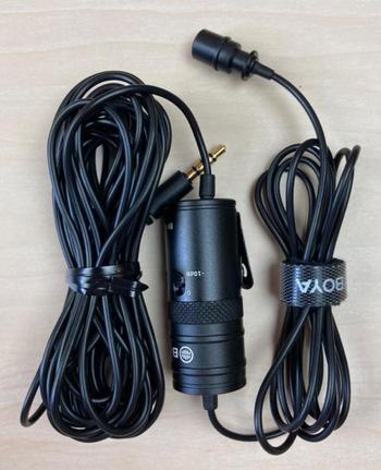 BOYA (ボーヤ) / BY-M1 PRO スマホ・一眼レフカメラ・PC用クリップマイク D0270