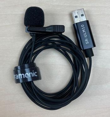 Saramonic (サラモニック) / SR-ULM10 PC用ラベリアマイク USB接続 D0287