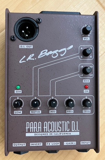 L.R.Baggs / Para Acoustic D.I. アコギ用ダイレクトボックス