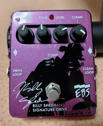 EBS (イービーエス) / Billy Sheehan Signature Drive Pedal