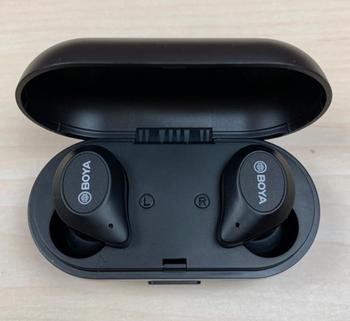 BOYA (ボーヤ) / BY-AP1 ブラック 完全ワイヤレスイヤホン D0490
