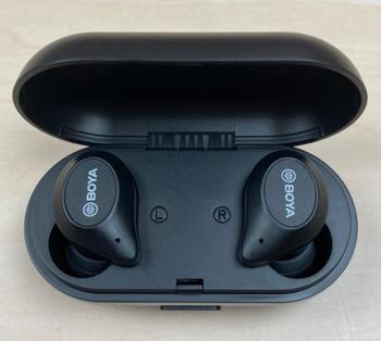 BOYA (ボーヤ) / BY-AP1 ブラック 完全ワイヤレスイヤホン D0483