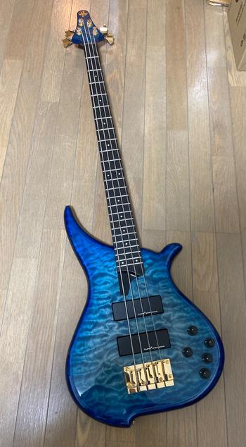 TUNE/Phoenix / [限定値下げ]TUNE Phoenix TWB-4 Exotic Blue Burst 5A Quilted Maple