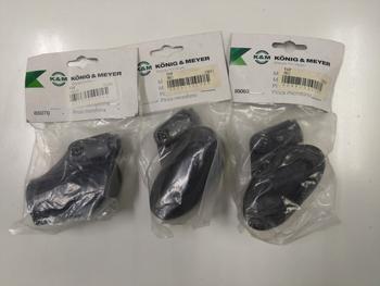 K&M (ケーアンドエム) / MH3 マイクホルダー ワイヤレスマイク用 3個セット　031503