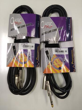 CLASSIC PRO (クラシックプロ) / CXS030 XLR TRS ケーブル 3m　2本セット　030403