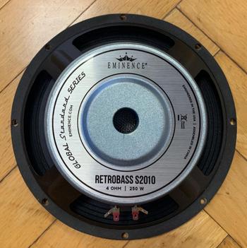 EMINENCE (エミネンス) / RetroBass S2010-4 4Ω ベースアンプ用スピーカー D0580