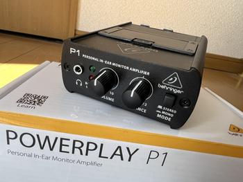 BEHRINGER / POWERPLAY P1 インイヤー・モニターアンプ