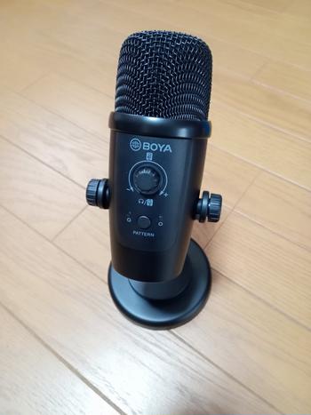 BOYA / USBマイク　BY-PM500　デスクトップスタンド機構