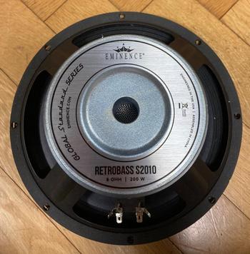 EMINENCE (エミネンス) / RetroBass S2010 8Ω ベースアンプ用スピーカー D0739