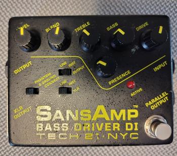 TECH21 (テック21) / Sansamp サンズアンプ/Bass Driver DI V2 定番プリアンプ